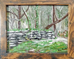 Deer In The Clearing  - Original