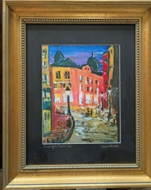 Evening In Paris - Framed Print