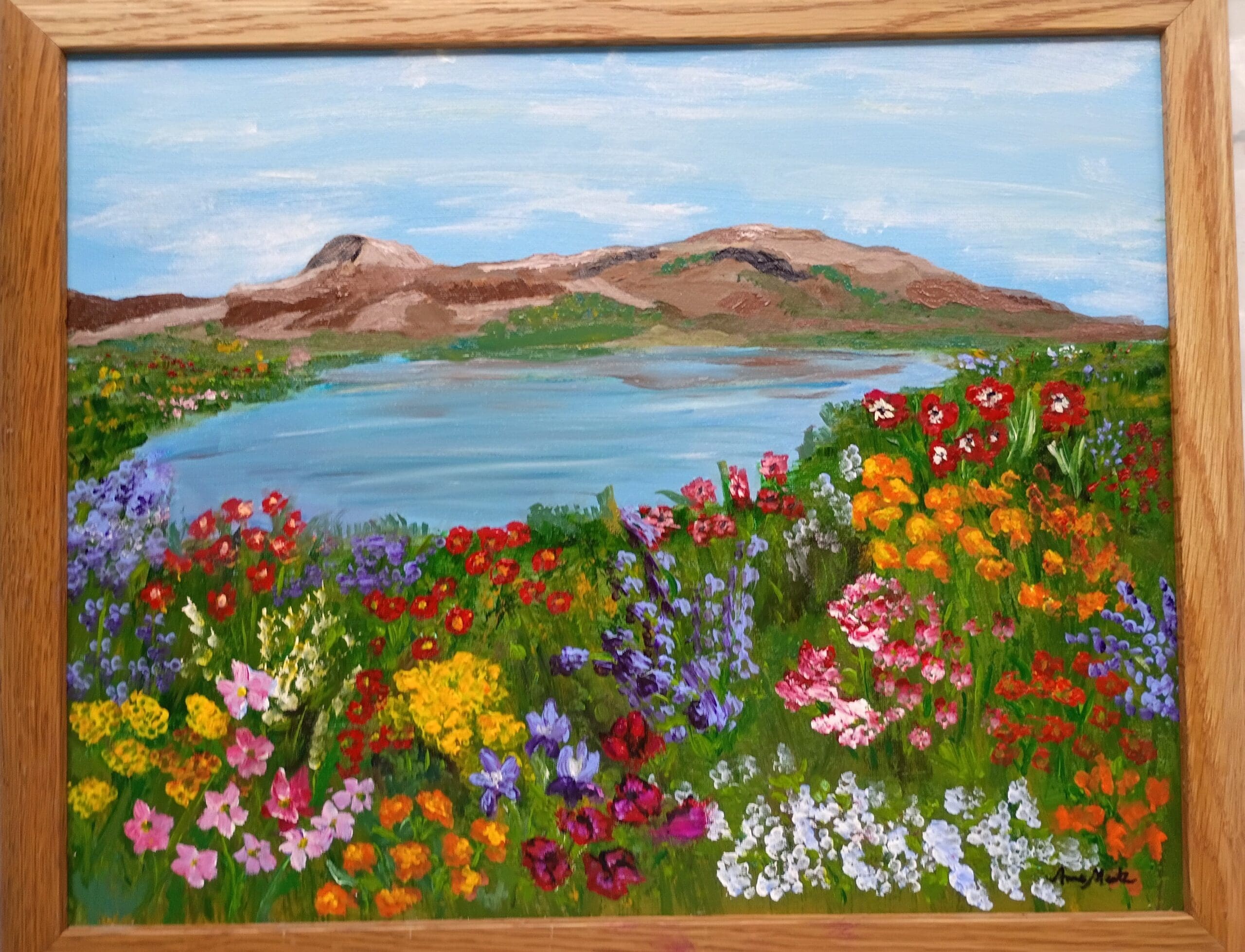 Lakeside Blooms - Original