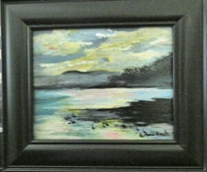 Misty Lake Sunrise - Original