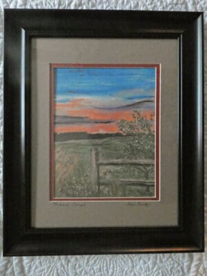 Prairie Sunset - Framed Print