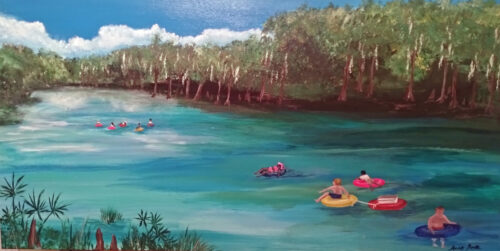 Tubing At The Springs - original